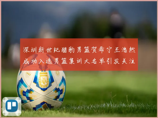 深圳新世纪猎豹男篮贺希宁王浩然成功入选男篮集训大名单引发关注